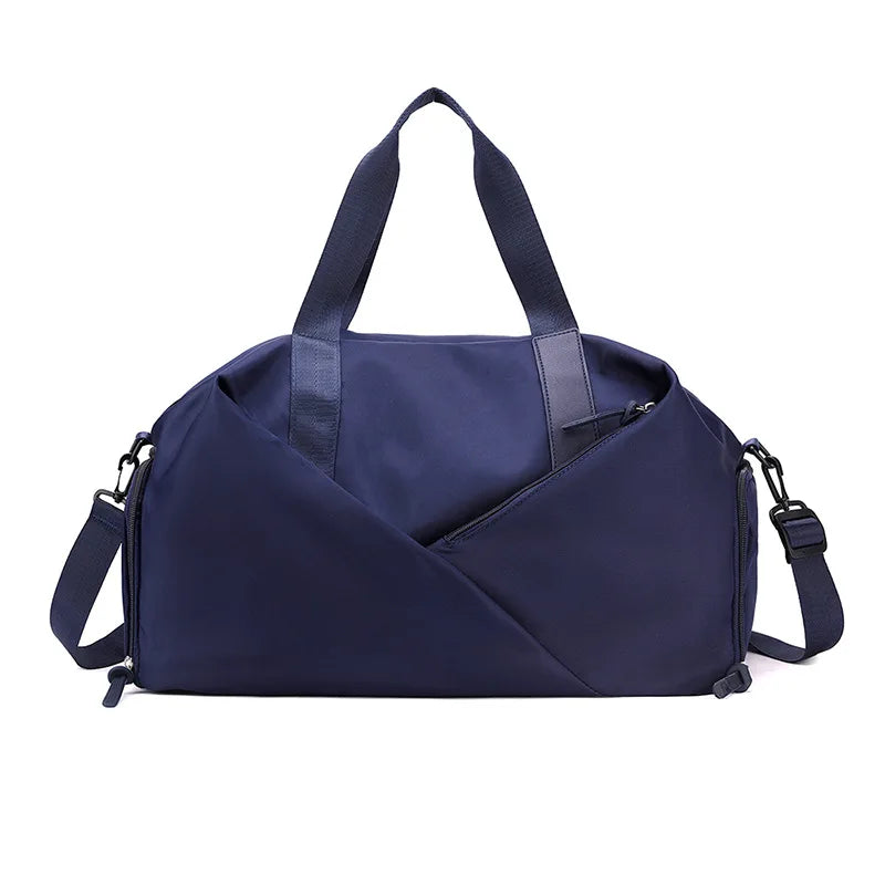 Bolsa de gimnasio deportiva para mujer, bolso de viaje multifunción, impermeable, para natación, Fitness, entrenamiento, Yoga, zapatos