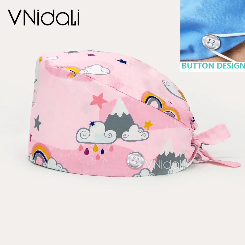 High quality women's surgical cap chef cleaning cap m cap