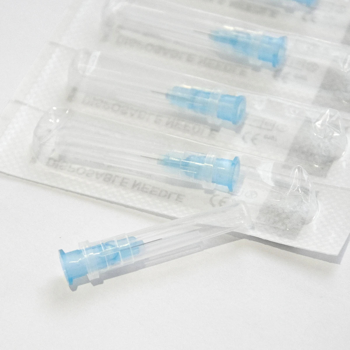 Painless Piercing Needle Transparent Syringe Injection Glue Pun 