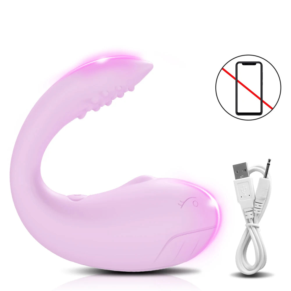 Huevo vibrador con Control por Bluetooth para mujer, estimulador de clítoris, u