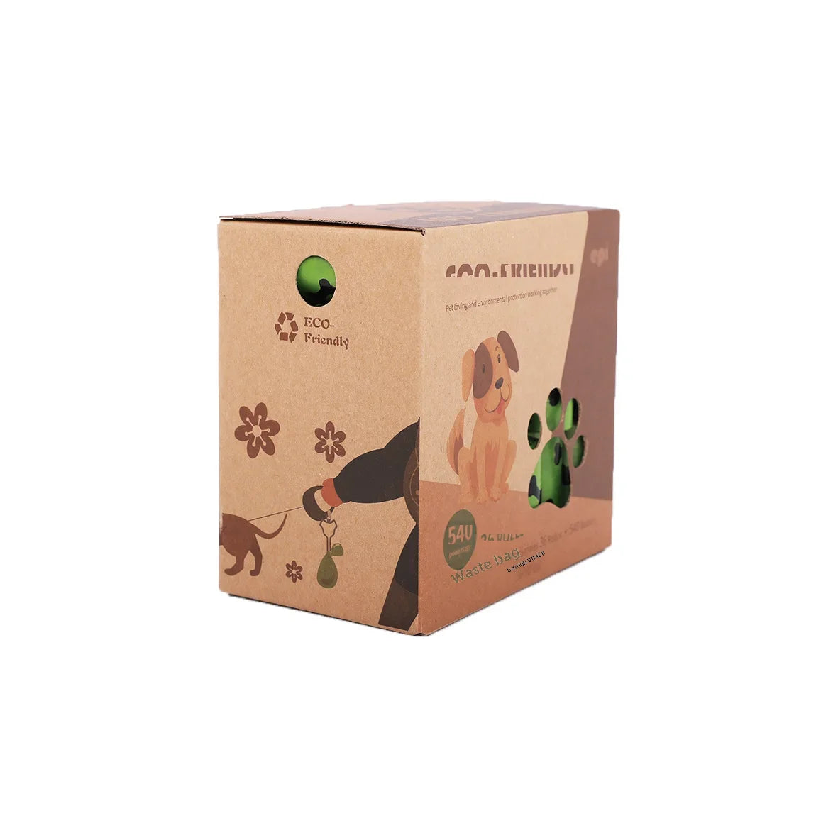 Disposable biodegradable dog poop bags, biodegradable bags 