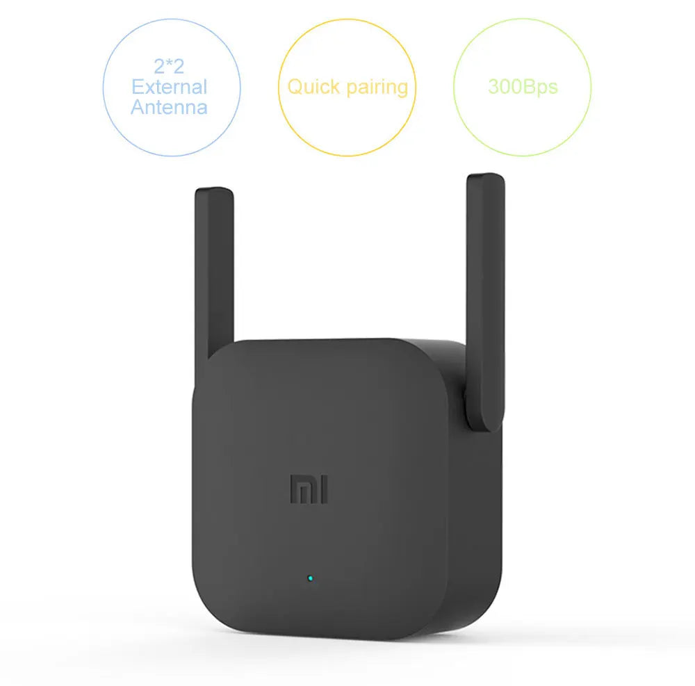 ¡Nuevo! Amplificador Xiaomi Wifi original Pro 300M 2,4G repetidor extensor de rango extensor de red inalámbrico para mi