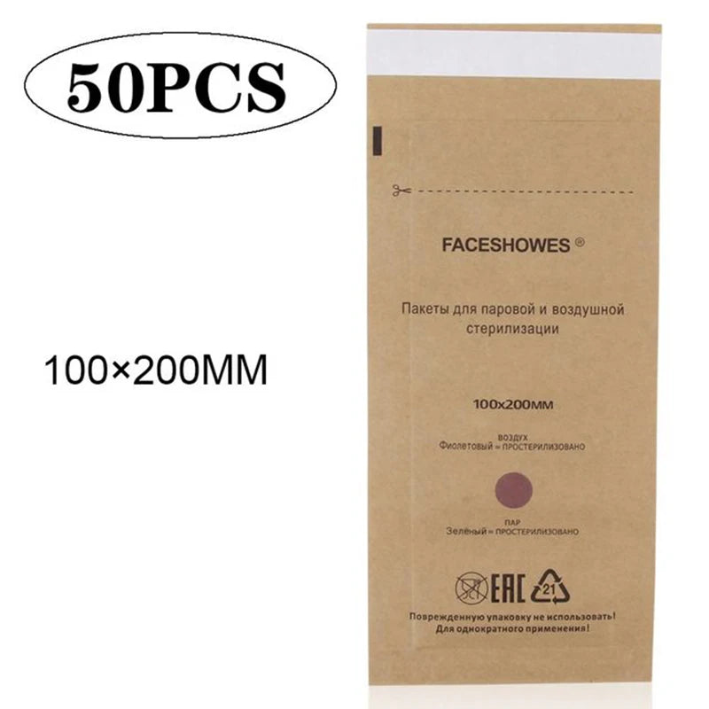 Disposable Disinfection Bag for Nail Tools Kraf Sterilizer