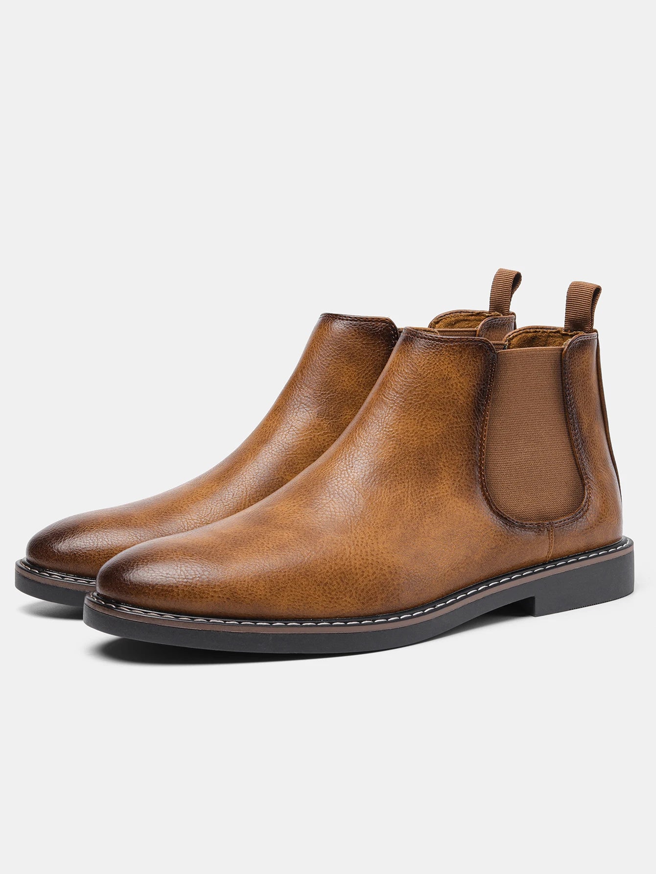 Botas Chelsea de estilo Retro para hombre, botines cómodos a la moda, 40 a 46, n. ° KD5241, 2023