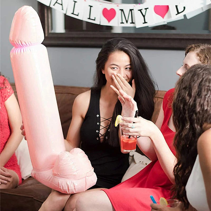 Funny Inflatable Penis Balloon for Bachelorette Party Prank Toy P 