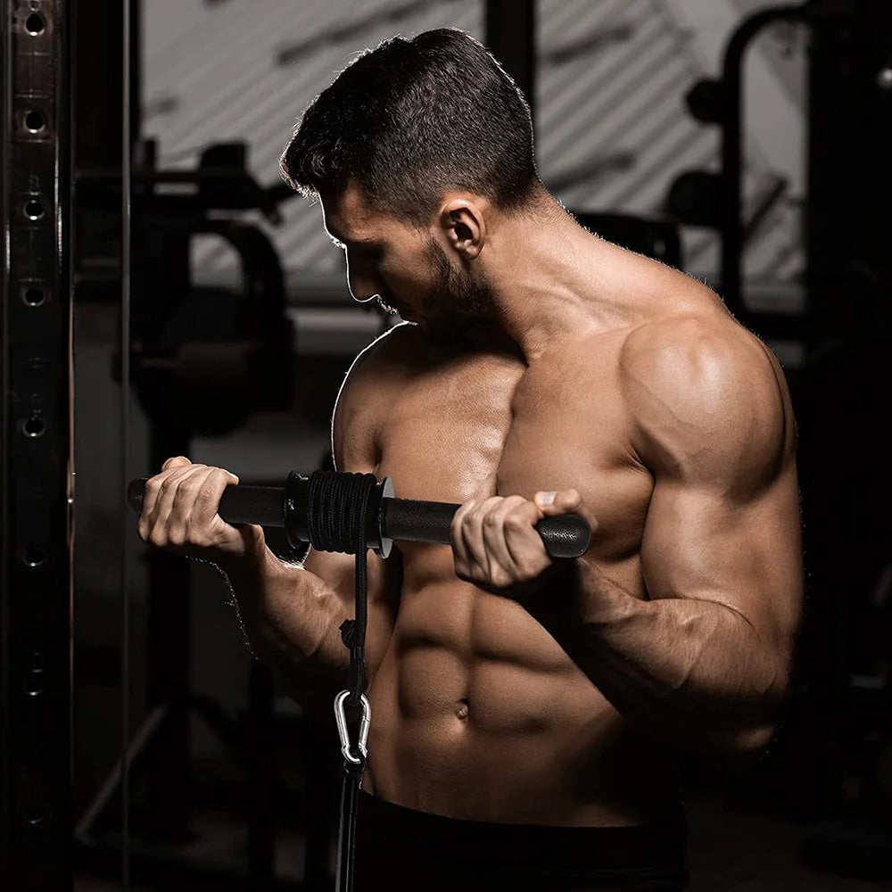 Entrenador de fuerza muscular para brazo, ejercitador de antebrazo con agarre de