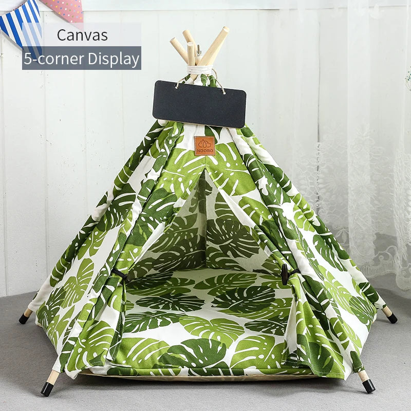 Portable Pet Tent Removable and Washable Dog House 