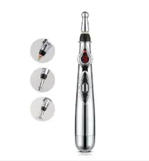 Pluma de meridianos 5 en 1, lápiz electrónico de Acupuntura y Moxibustión, fi