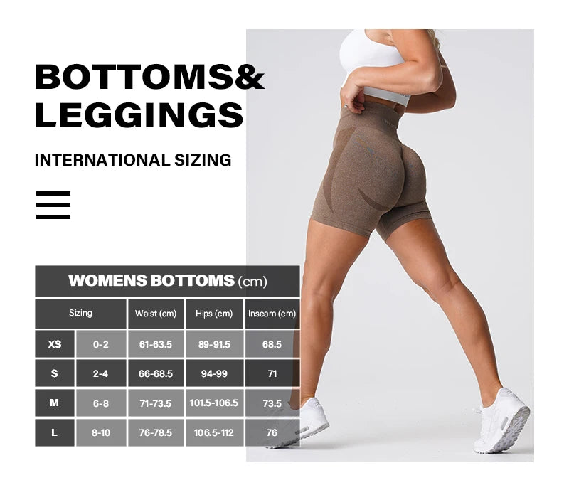 NVGTN-pantalones cortos sin costuras para mujer, Shorts de entrenamiento con realce, ropa deportiva para gimnasio, Yoga