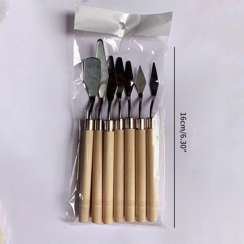 Stainless steel fondant cake spatula, cream mixing scraper, 
