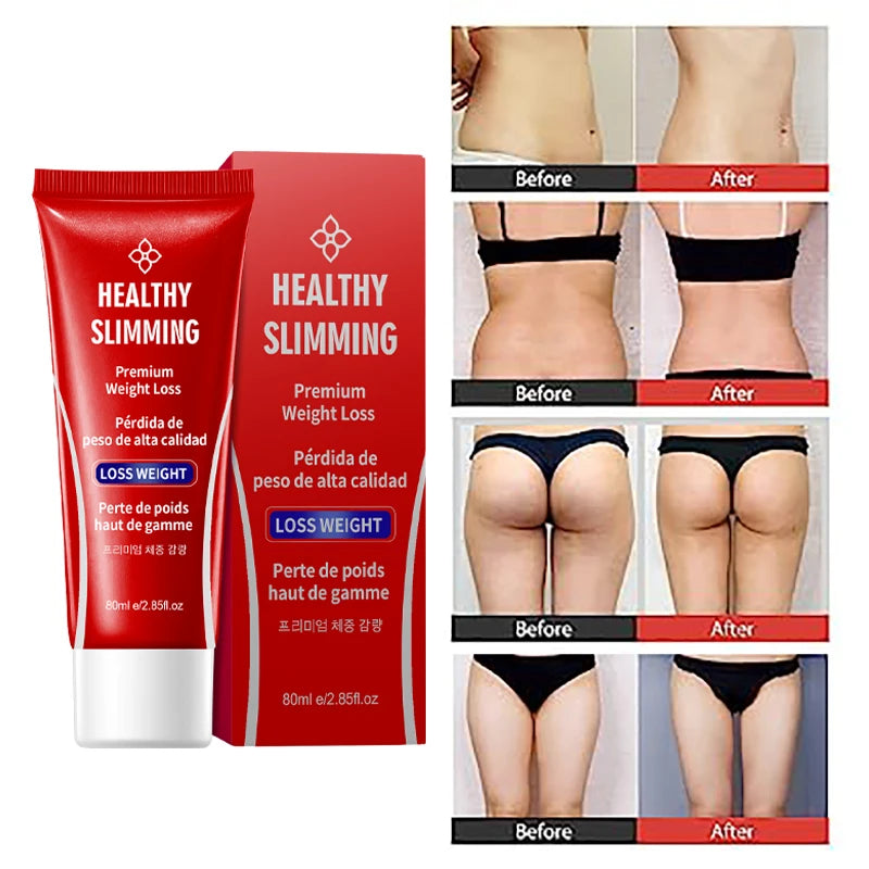 Fast and effective body slimming cream, fat burn, weight loss 