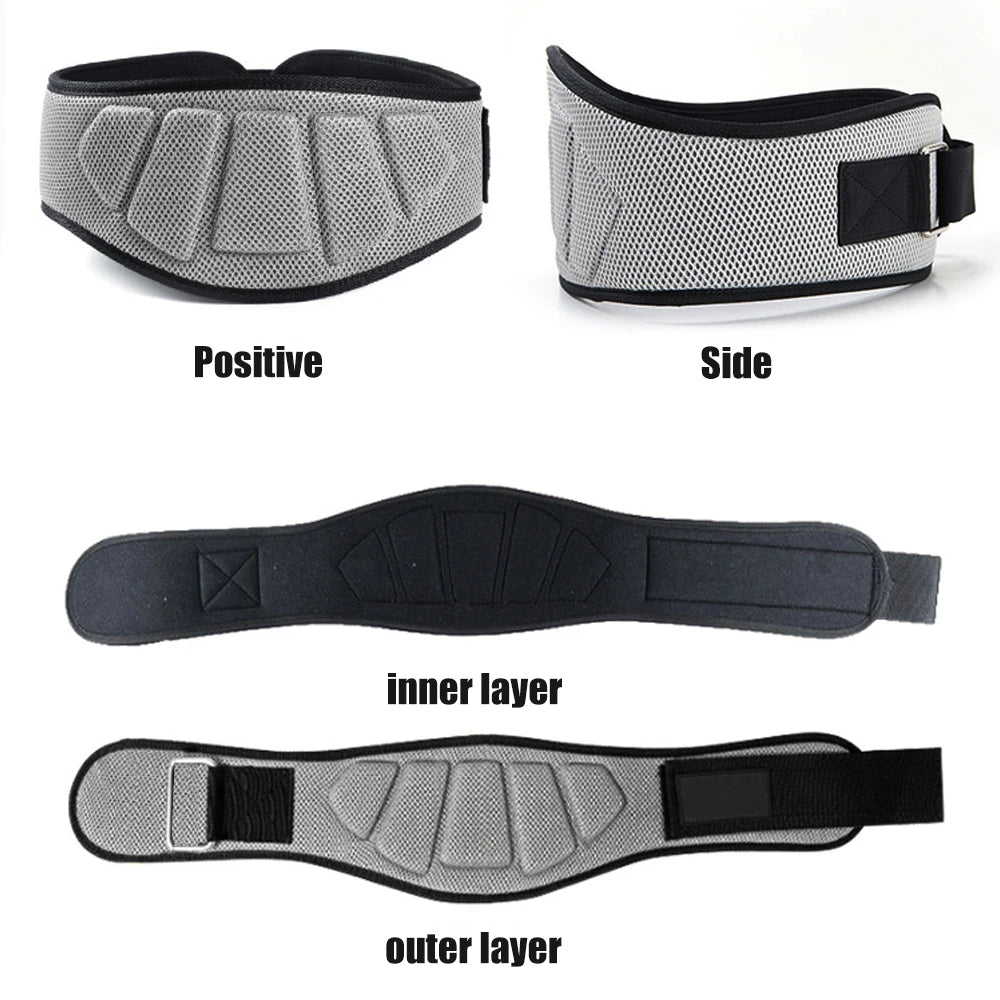 Cinturones deportivos para levantamiento de pesas, soporte Lumbar para la espalda, entrenamiento de fuerza, sentadillas, levantamiento de pesas