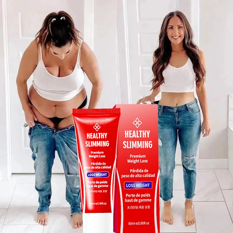 Fast and effective body slimming cream, fat burn, weight loss 