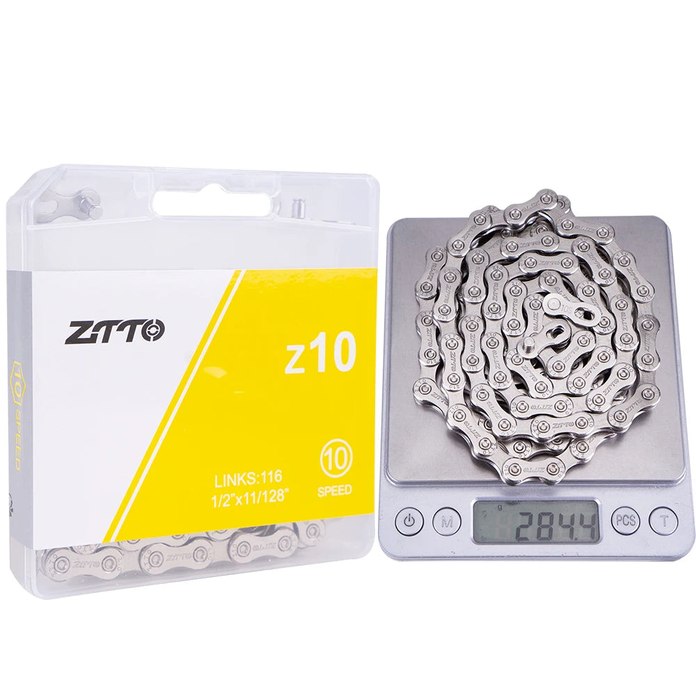 ZTTO-Cadena de bicicleta de 10, 11 y 12 velocidades, 10s, 11s, 12 s SLR, totalme