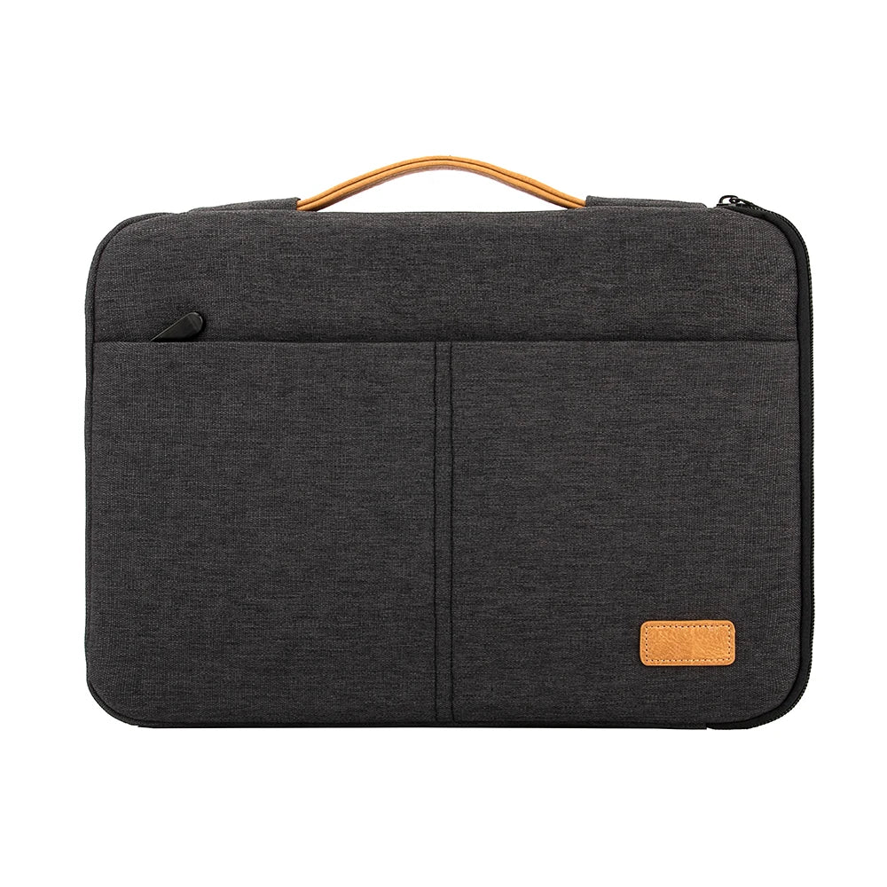 Funda para ordenador portátil de 14 y 15,6 pulgadas, maletín a prueba de golpes para Macbook, HP, Dell, Acer, para viaje de negocios, para hombre