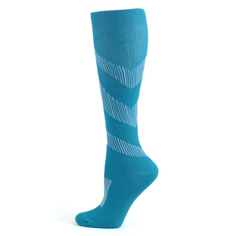 Running Compression Stockings Marathon Hiking Sports Socks 