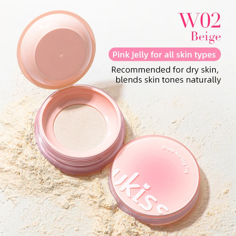 Jelly Loose Powder Oil Control, waterproof makeup, oil control, light