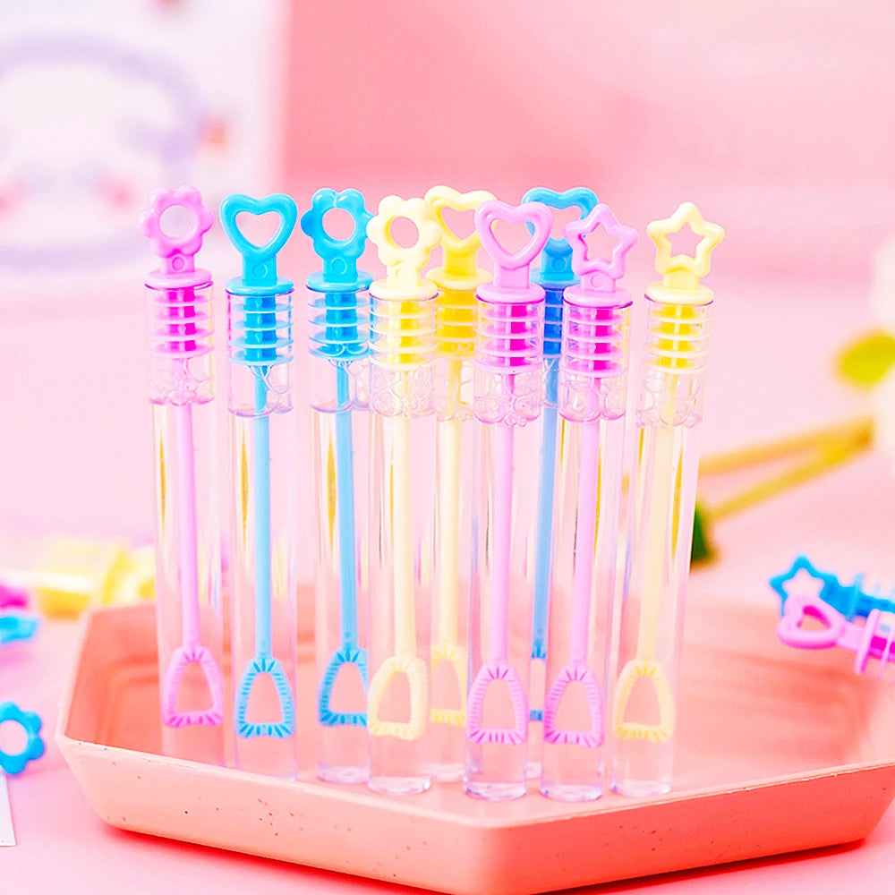 Mini juguete de tubo vacío de burbujas para niños, recuerdos de fiesta de cump