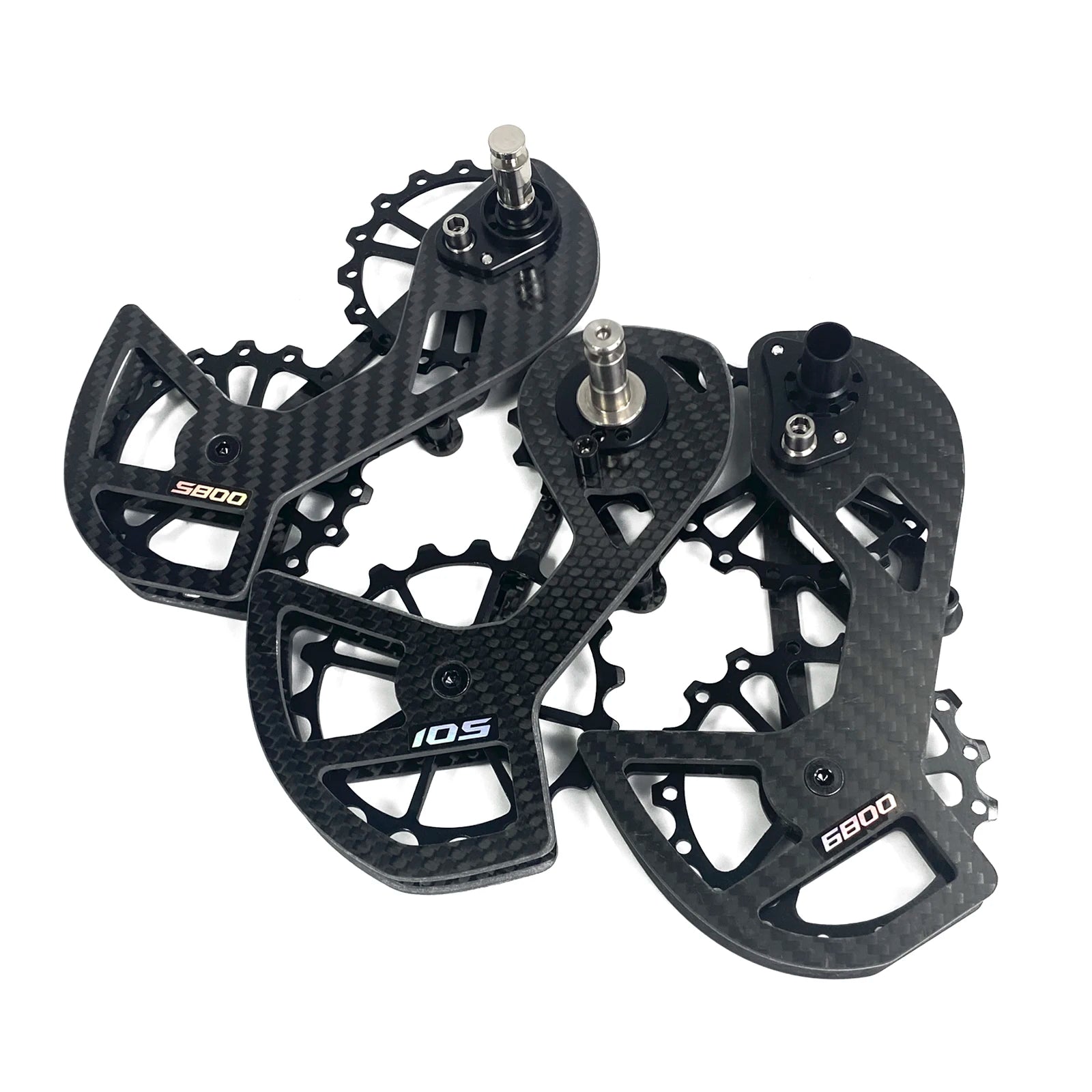 LTWOO Ceramic Bearing Wheel Fiber Rear Wheel Guide Wheel