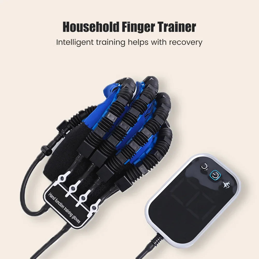 Left and Right Hand Finger Rehabilitation Exerciser Gloves 