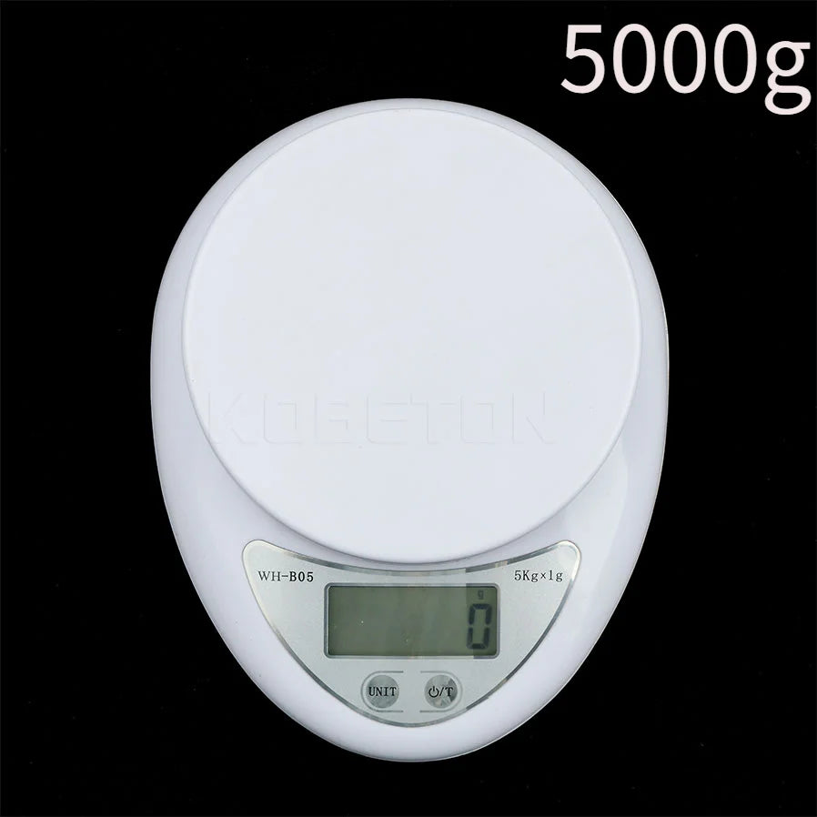 Báscula electrónica Led para alimentos y café, peso de medición, portátil, Digital, accesorios de cocina, herramientas, 5Kg/1G