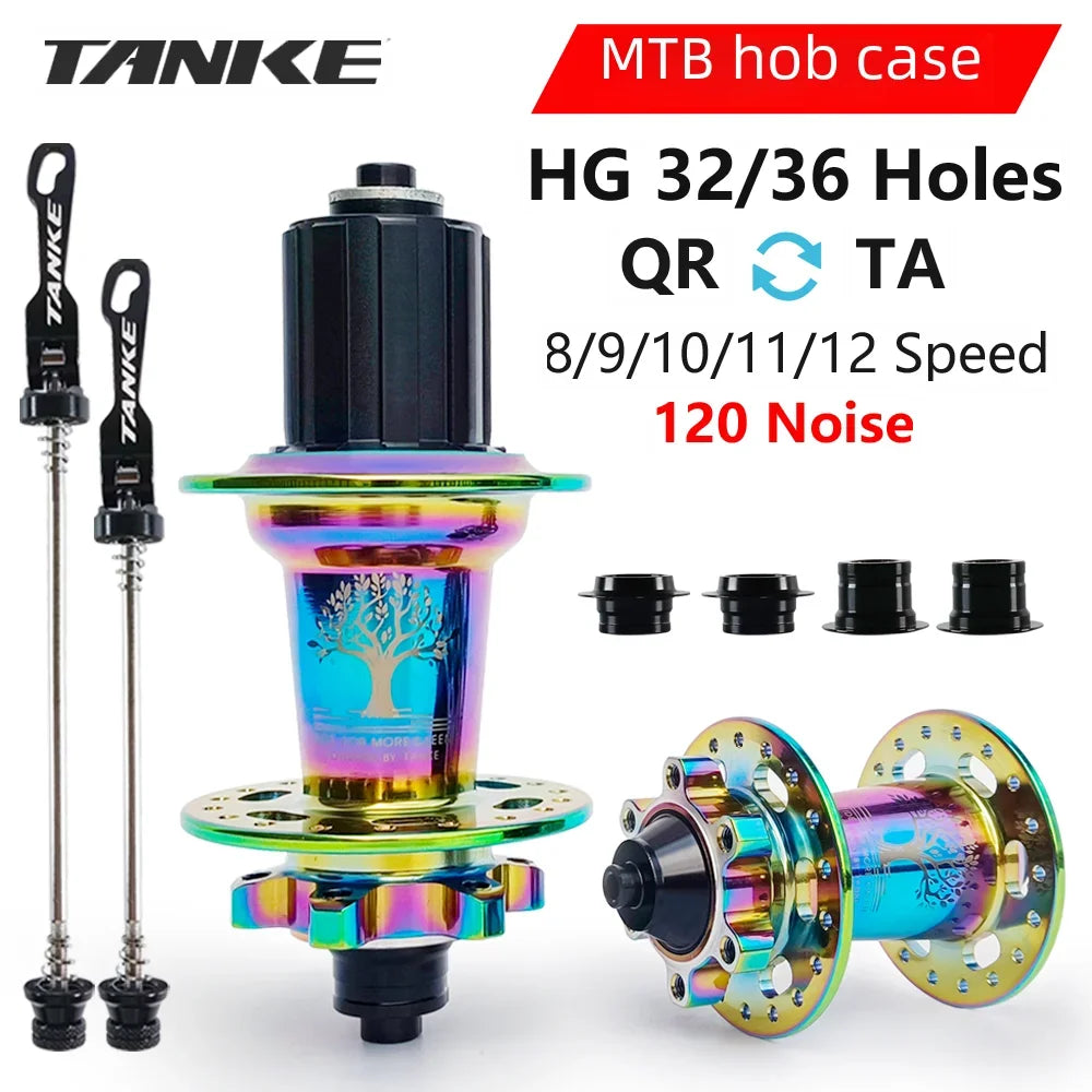 TANKE Mountain Bike Disc Brake Hub Front Rear Hubs