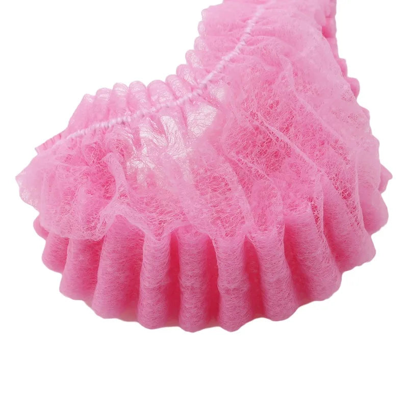 Disposable Head Covers Breathable Dustproof Caps Pa 