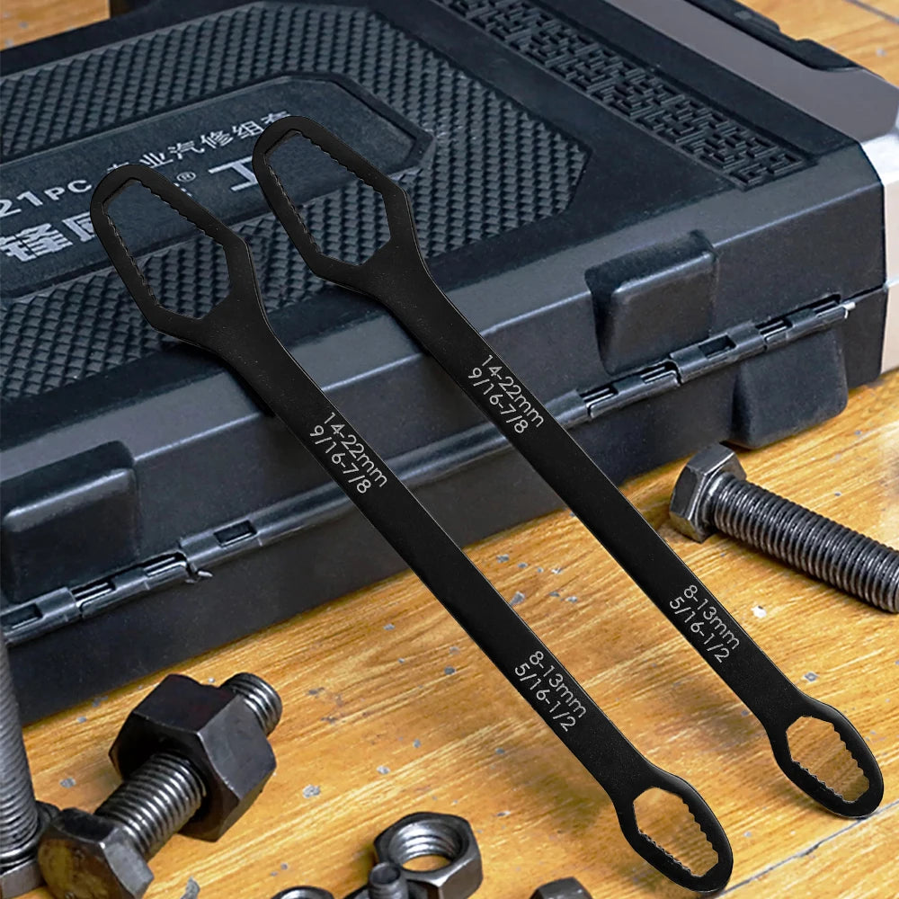 Double Head Torx Universal Wrench Adjustable Multi-Purpose Hand Tool