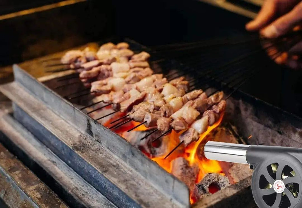 Ventilador para carnita asada