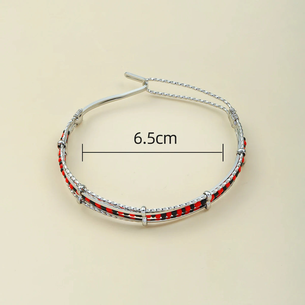 Unisex Green Color Stainless Steel Bracelet for Men Women 