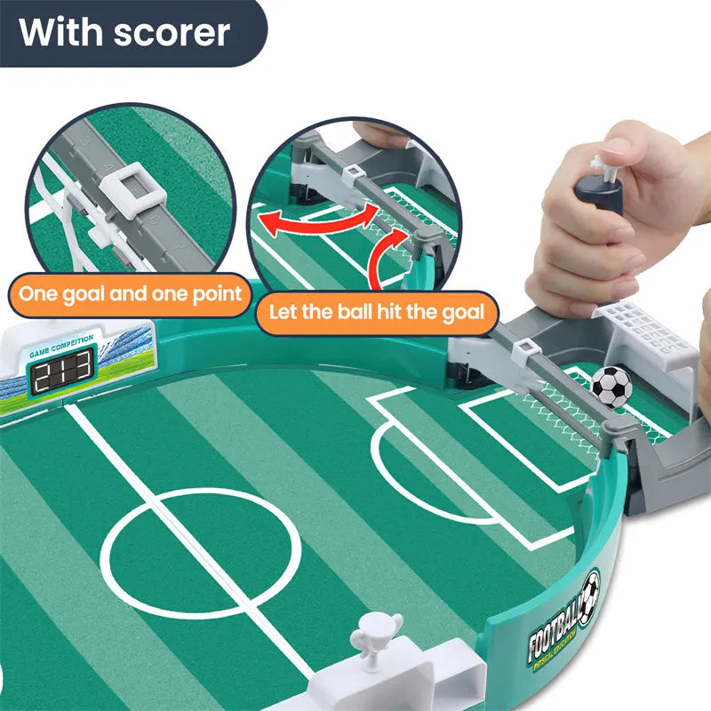 Portable Soccer Board Game for Kids Family Party Board Game 