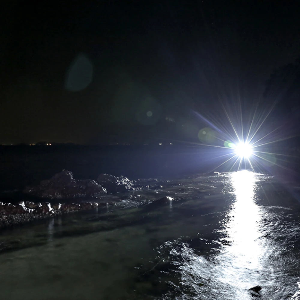 Rechargeable Super Bright LED Headlamp with COB XPE Beads and Back Magnet
