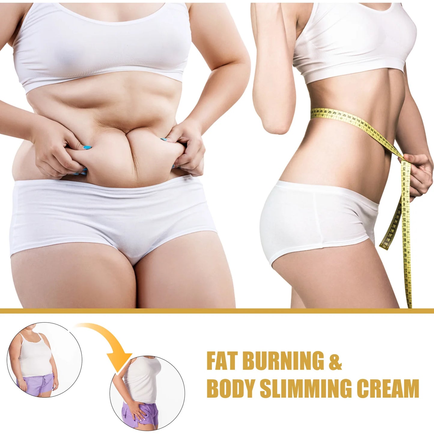 Ginger Massage Cream Slimming Body Fat Burner Product 