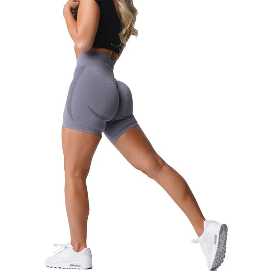 NVGTN-pantalones cortos sin costuras para mujer, Shorts de entrenamiento con realce, ropa deportiva para gimnasio, Yoga