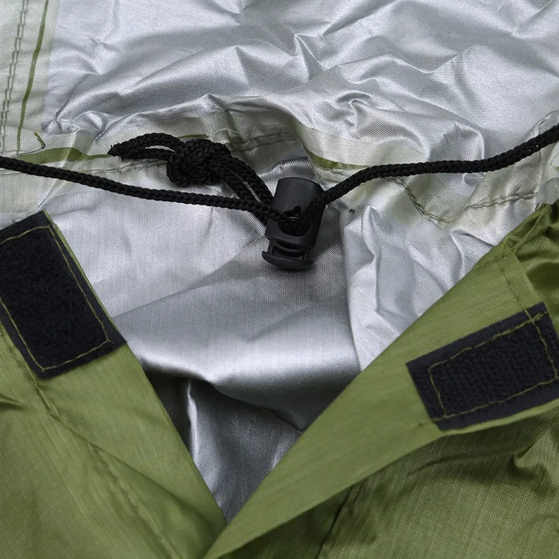 Adult 3 in 1 Waterproof Long Raincoat Rain Coat Jacket Co