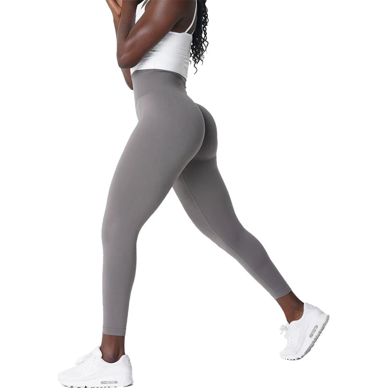 NVGTN-mallas sin costuras para mujer, pantalones de Yoga de cintura alta, ropa de gimnasio, mallas de LICRA suaves para entrenamiento, trajes de Fitness