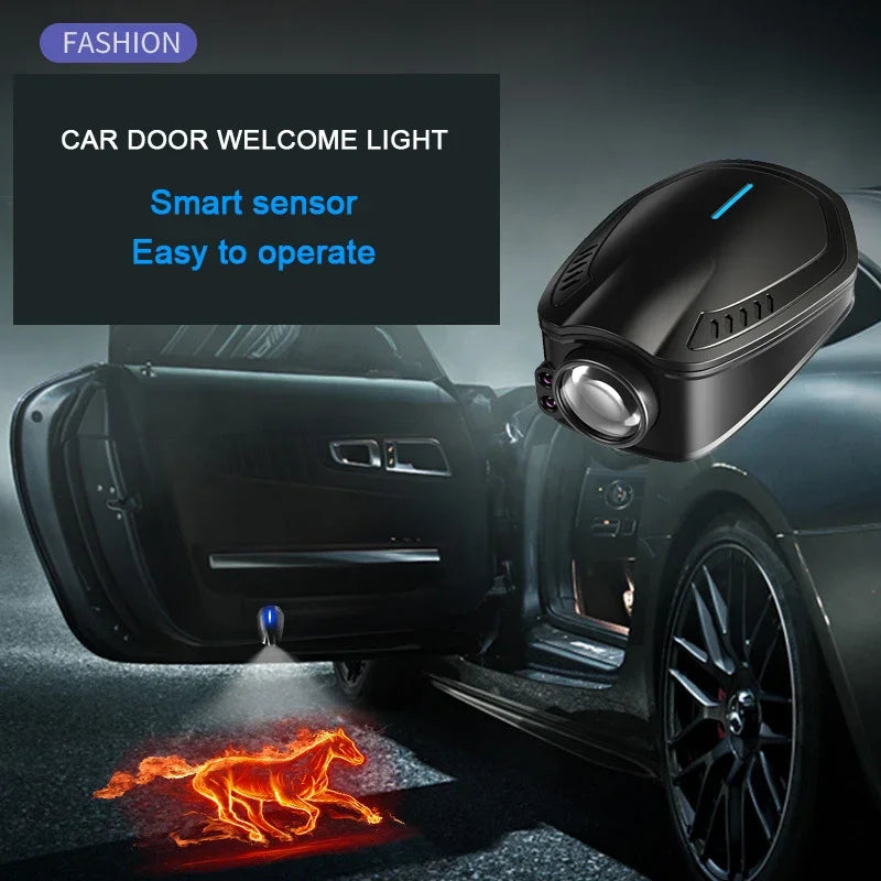 Car charging welcome lighting auto accessories lu 