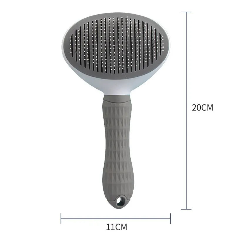 Cepillo de pelo para mascotas, peine para gatos, removedor de pelo para perros y gatos, herramientas de aseo para cachorros y gatitos, accesorios para perros, suministros para mascotas