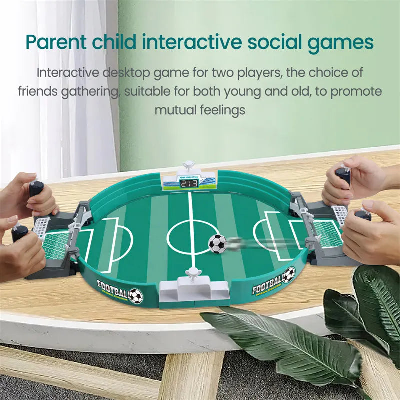 Portable Soccer Board Game for Kids Family Party Board Game 