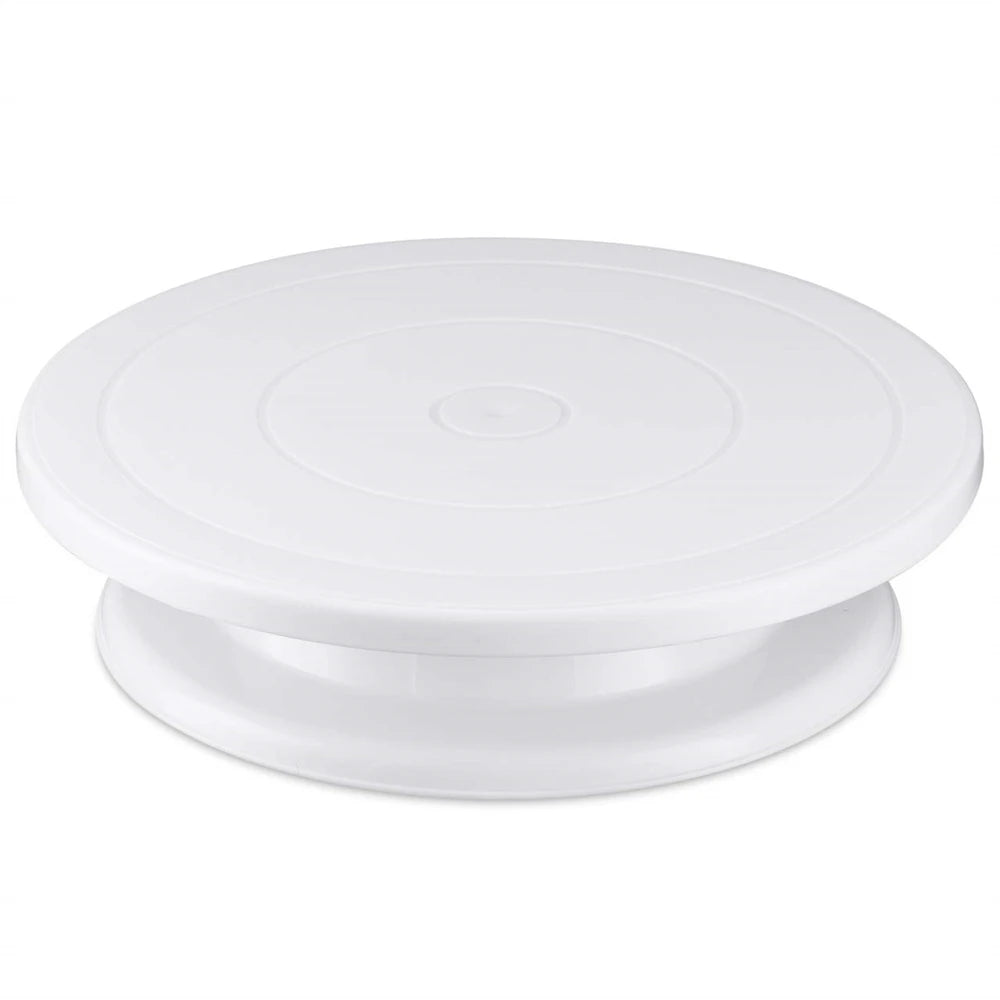 Plato giratorio de 6 piezas para pasteles, espátula de ángulo recto con 2 espátulas, 3 espátulas, raspador de glaseado, Kit de decoración de pasteles, accesorios para hornear, herramienta