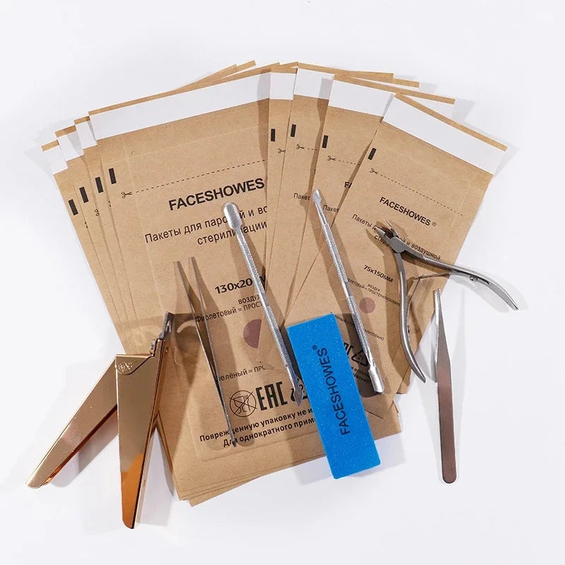 Disposable Disinfection Bag for Nail Tools Kraf Sterilizer