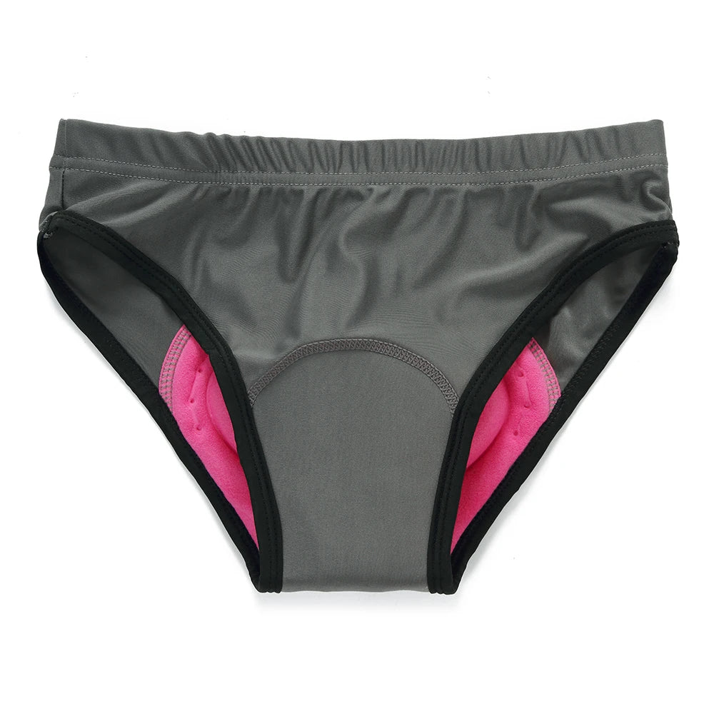 WOSAWE-pantalones cortos de ciclismo para mujer, ropa interior transpirable con