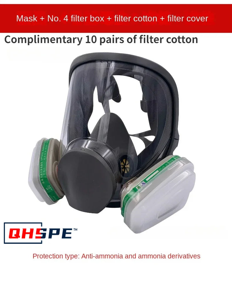 6800 Anti-fog Gas Mask Industrial Respirator for Paint Spraying 