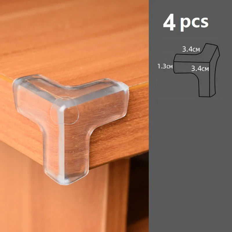 Protector de silicona para niños y bebés, cubierta de protección de bordes de