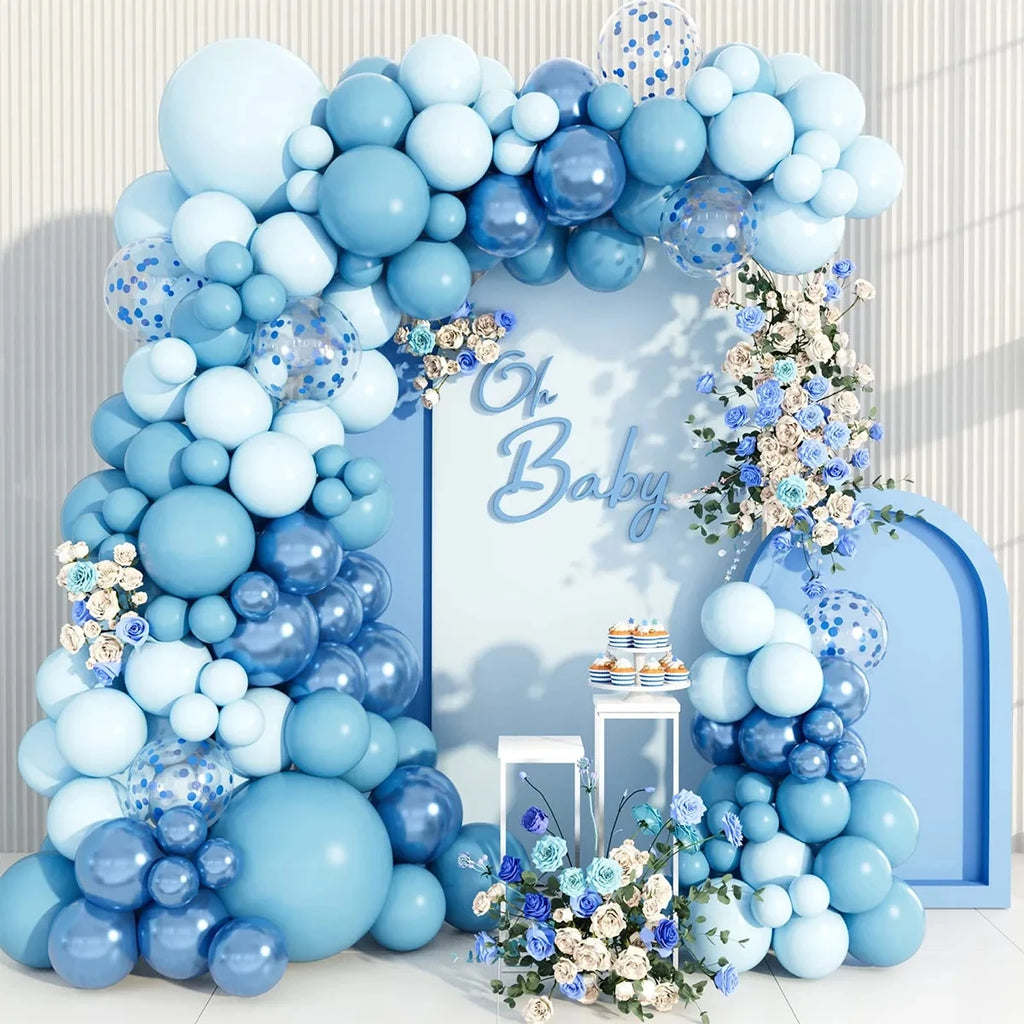 Kit de arco de guirnalda de Globos, decoración de fiesta de cumpleaños, sumini