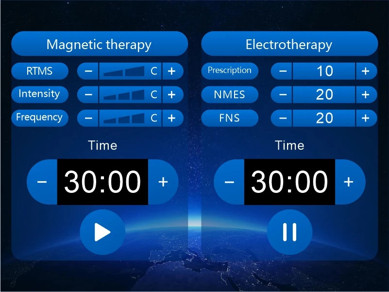 RTMS repetitive transcranial magnetic stimulator for stroke 