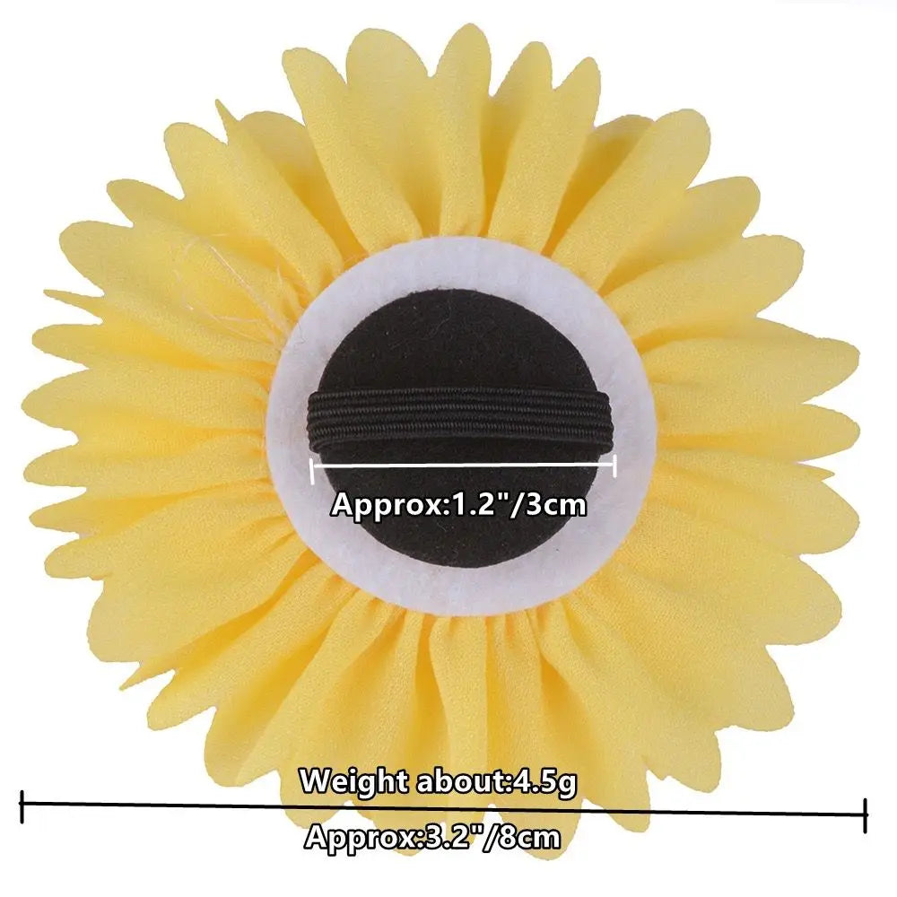 50 pieces BIG FLOWERS for Pet Collar, small dog grooming accessories.