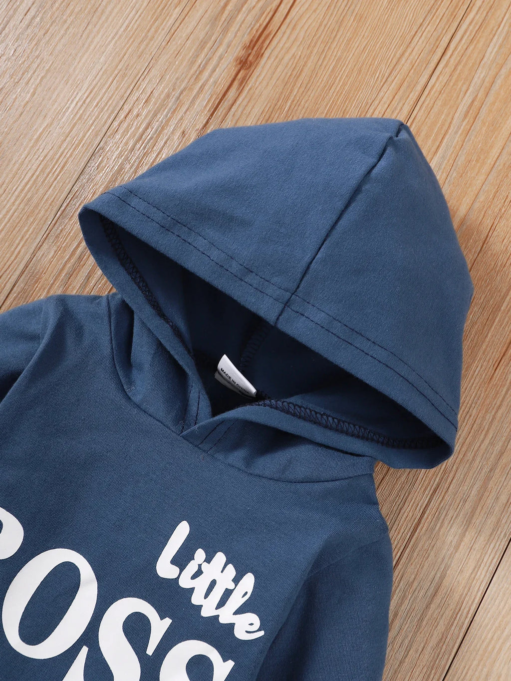 Sudadera con capucha de algodón de manga larga para bebé, ropa de moda para re