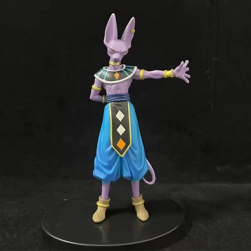 Figura de Anime de Dragon Ball Z Beerus, Gods Of Destruction, Dxf, Whis Beerus, 20cm, estatua de Pvc, modelo de colección, juguete Gif