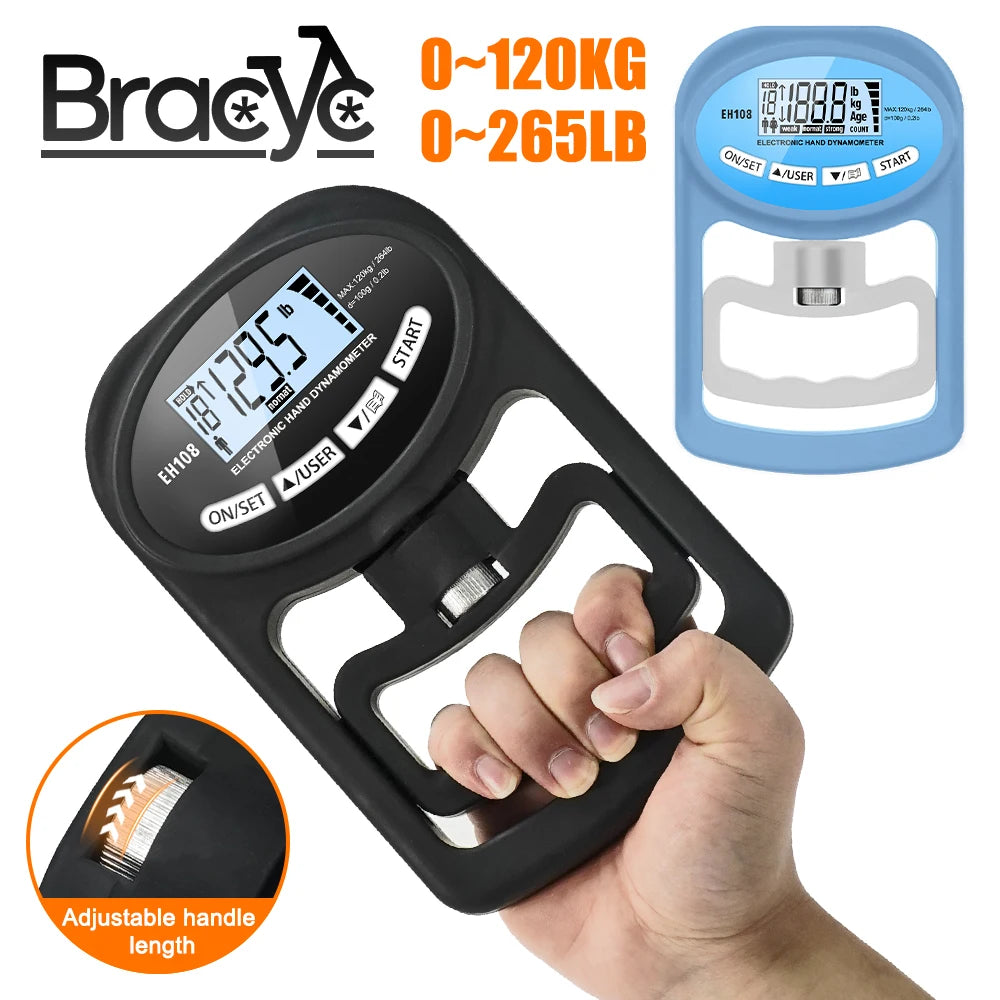 Digital handheld dynamometer for strength training electronic meter 